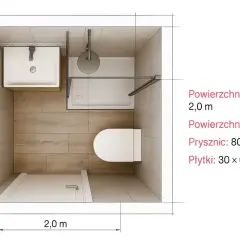 Mała łazienka 3m²: Jak stworzyć funkcjonalne arcydzieło?