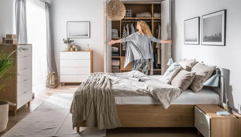 Aranżacja komody w sypialni: 7 trików na stylowe wnętrze