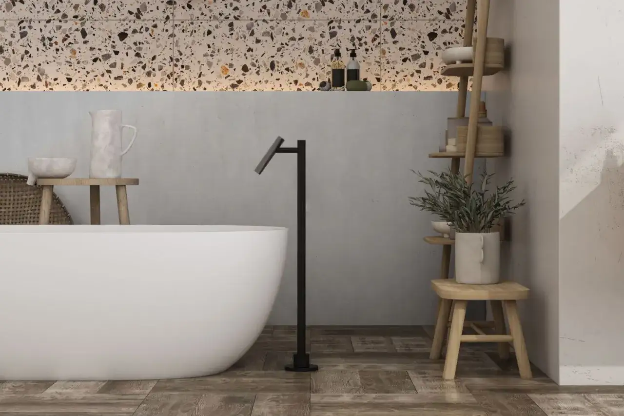 Łazienka z mikrocementu, nowoczesny design